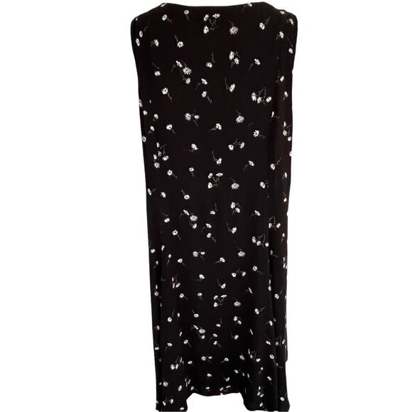 Torrid black Floral Boho Gauzy Sleeveless Dress 2x - Picture 2 of 9